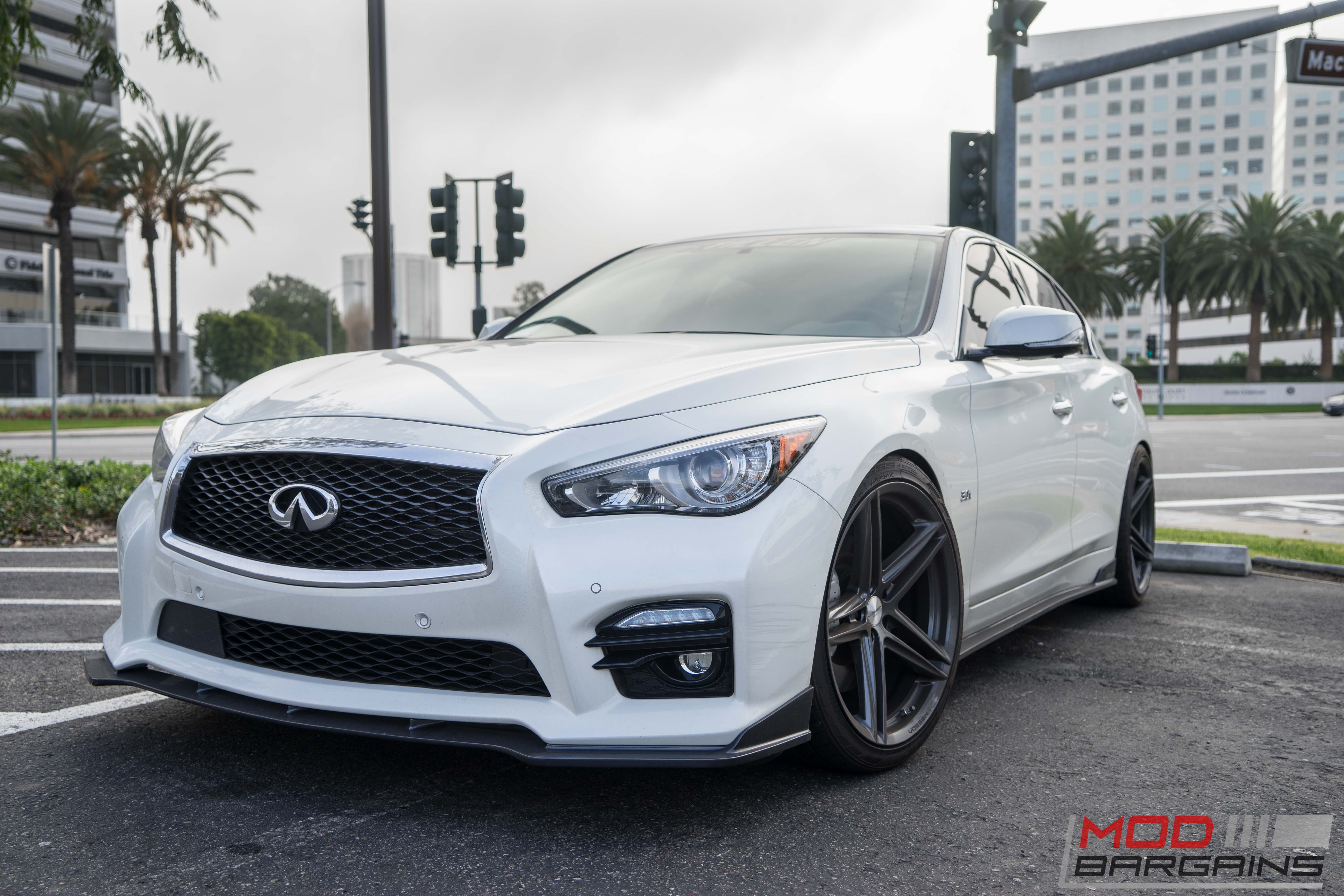 STILLEN Front Splitter for Infiniti Q50S (Sport)